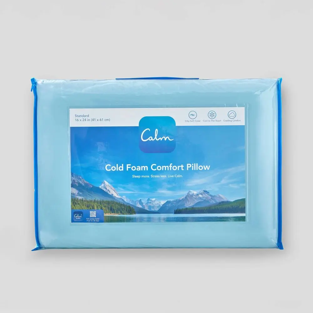 Calm Cooling Memory Foam Soft/Medium Bed Pillow