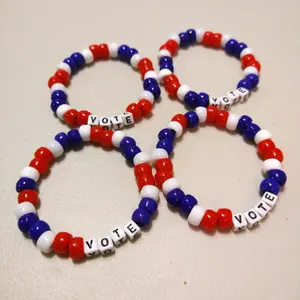 Vote Bracelets for Election Day - Kandi Bracelets