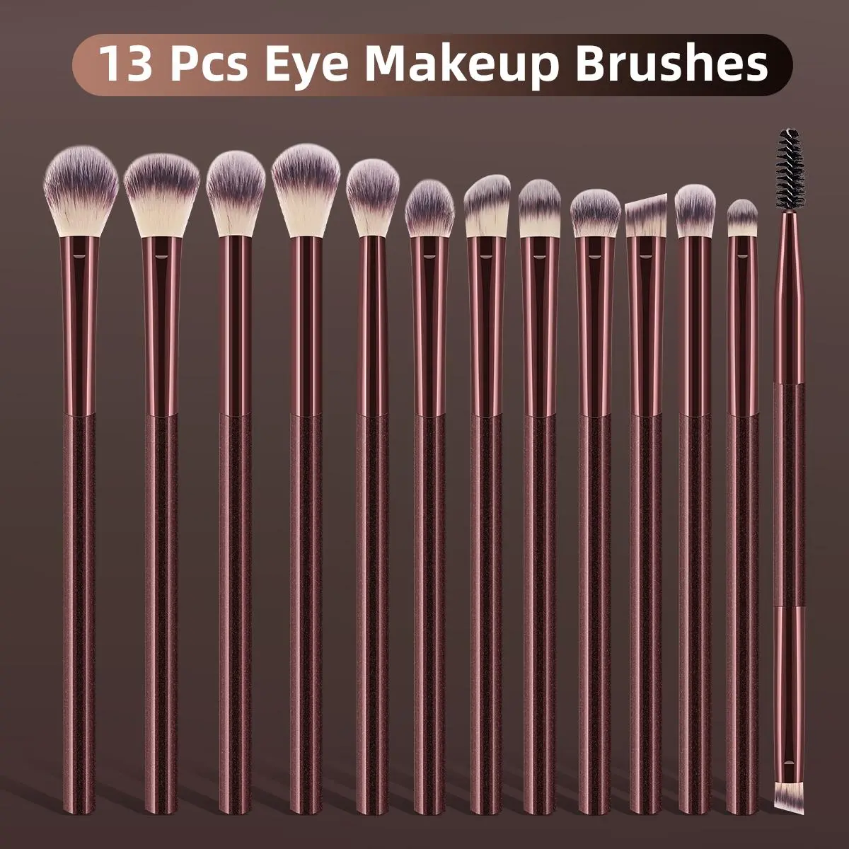Makeup Brushes Kits, Cosmetic Brush Set, 13pcs/set Eye Makeup Brush with Soft Bristles, Professional Makeup Tool for Eyeshadow, Eyeliner & Smokey Eyes