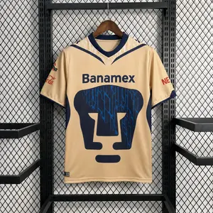 [Hot Jersey] - Pumas UNAM 2009-10 Third Soccer Jersey - Full Print Logo