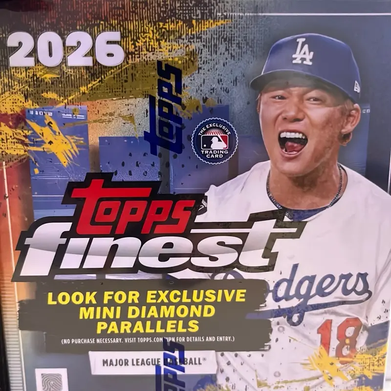 2026 Topps Chrome MLB- Topps Finest Mega Box