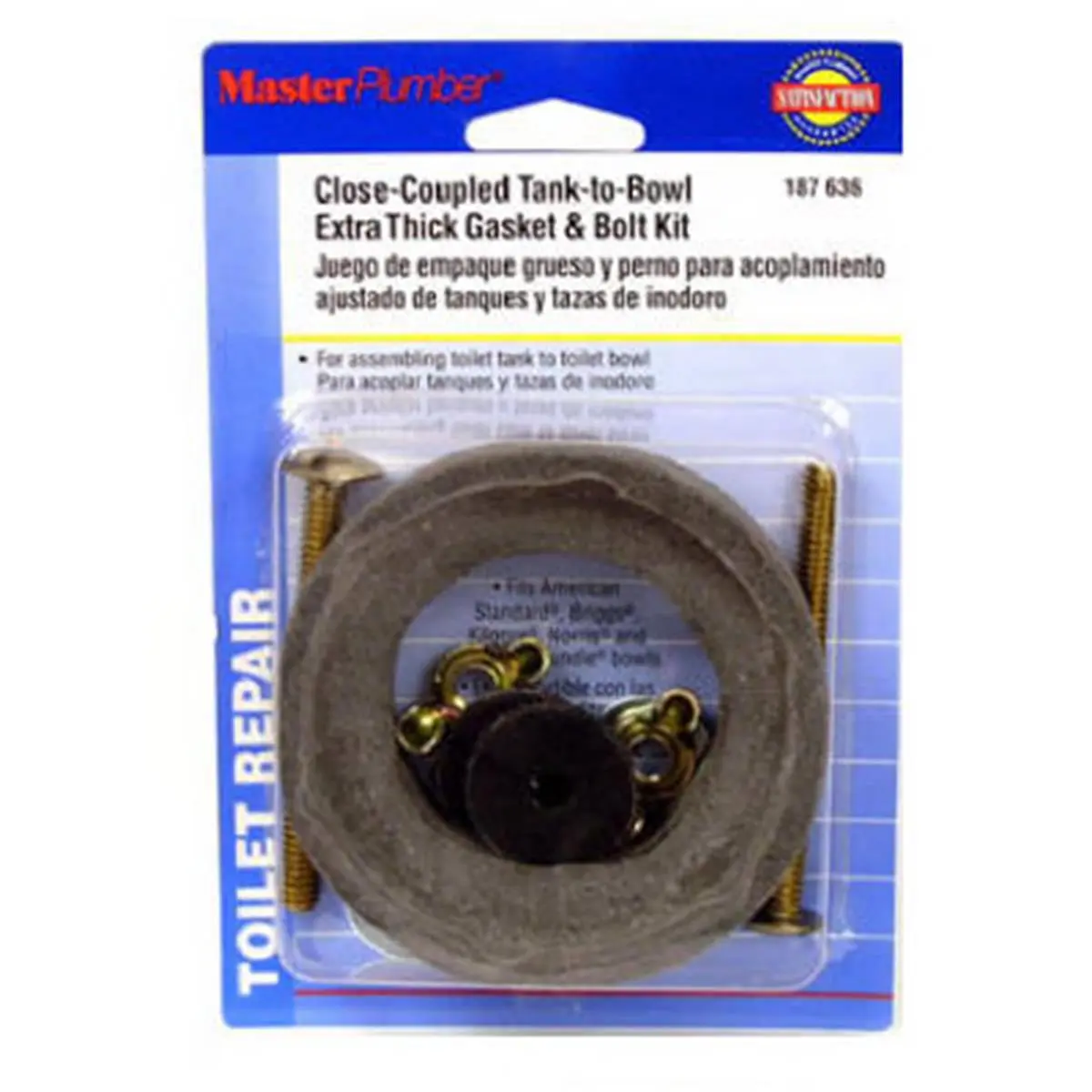 Plumb Shop Div Brasscraft 187636 Master Plumber Tank Bolt & Washer Kit