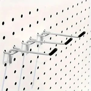 Pegboard Hook, 30pcs/set Durable Metal Pegboard Accessories, Pegboard Organizer Kit, Tool Storage Hook for Garage, Office, Kitchen, Store, Garden Tool Organizer, Yard Tool Rack