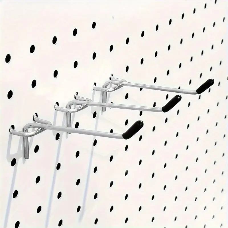 Pegboard Hook, 30pcs/set Durable Metal Pegboard Accessories, Pegboard Organizer Kit, Tool Storage Hook for Garage, Office, Kitchen, Store, Garden Tool Organizer, Yard Tool Rack