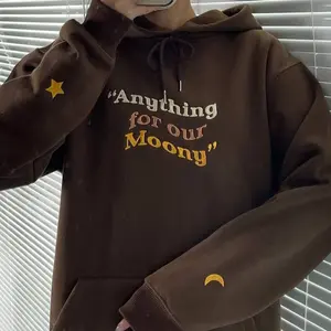 Embroidered Anything For Our Moony sweatshirt, Harry Fandom Unisex Sweatshirt, Marauders Embroidered Sweatshirt, Wizard Book Gift Crewneck, Wizard Sweater