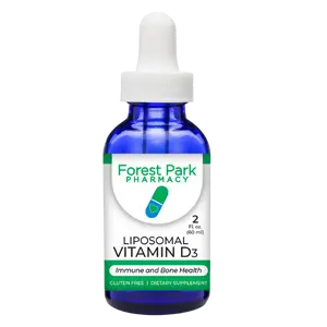 Forest Park Pharmacy Liposomal Vitamin D3 Immune & Bone Health Supplement Gluten Free Dietary Aid