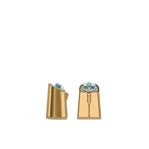 Flare Block Heel Kit 4 Gold Metallic