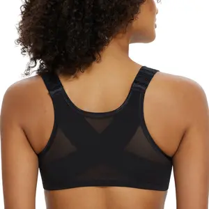 MELENECA Women's Front Closure Bras Plus Size Unlined Underwire Back Support Posture Bra Dress Womenswear TikTokShopBlackFriday