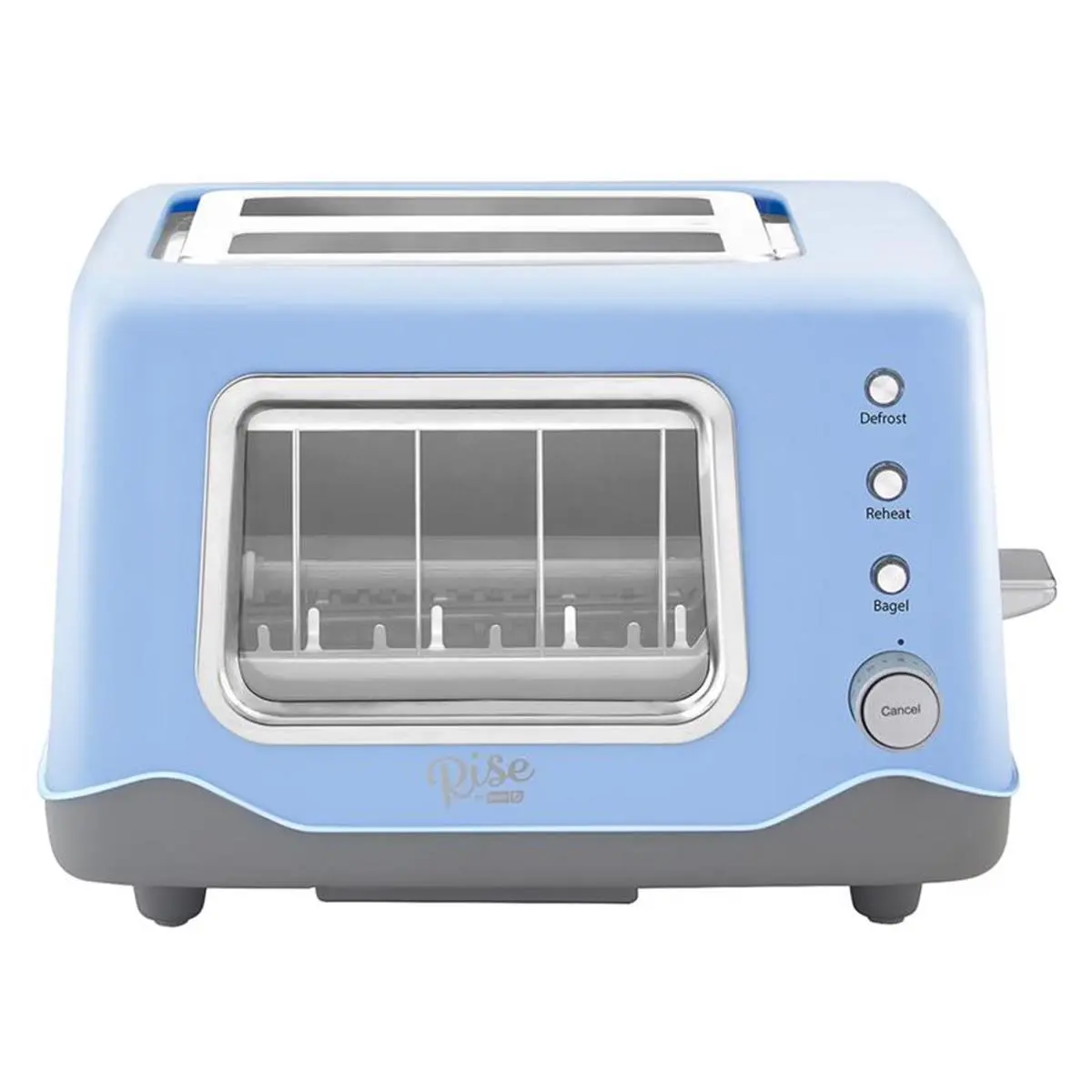 212 MAIN Rise 2 Slot Toaster - Countertop Multi-Slice Toaster, UL Listed, Metal Blue, 7.9x12.2x9.5 in, 5.7 lbs, Model 6065230, Ideal for Everyday Life, Countertop Toasters, Dual-Slot Capacity