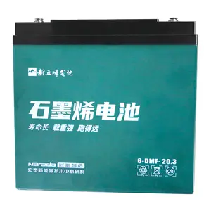 12V 20Ah SLA Powersports Battery 6-DMF-20 for Motorcycle, ATV, Go Kart, E-Bike, Dirt Bike, Tricycle, 4 Wheeler, UTV, Golf Cart - Compatible with 50cc-300cc Bikes