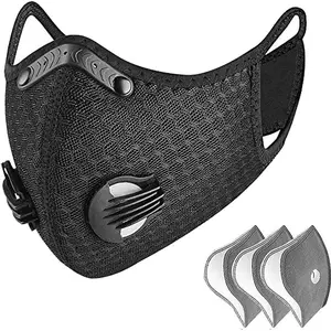 Cycling mask with mesh face cover, windproof and dustproof, for bicycles and motorcycles, outdoor sports gear mask