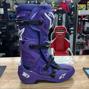 Tech 10 Boots - Purple/Black Tech 10 Boots - Purple/Black