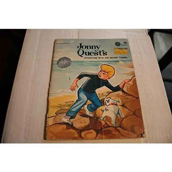 Used English Book: Jonny Quest's Adventure with the Secret Tunnel by Horace J. Elias - Good, Lightweight 0.3 lb Softcover Book for Reading
