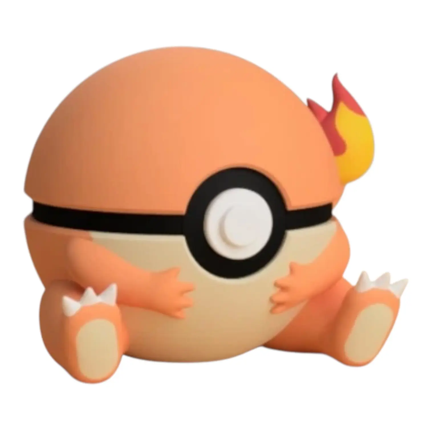 Charmander - Inspired 3D Printed Poke Ball Collectible