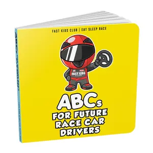 ABC For Future Race Car Drivers Alphabet Book