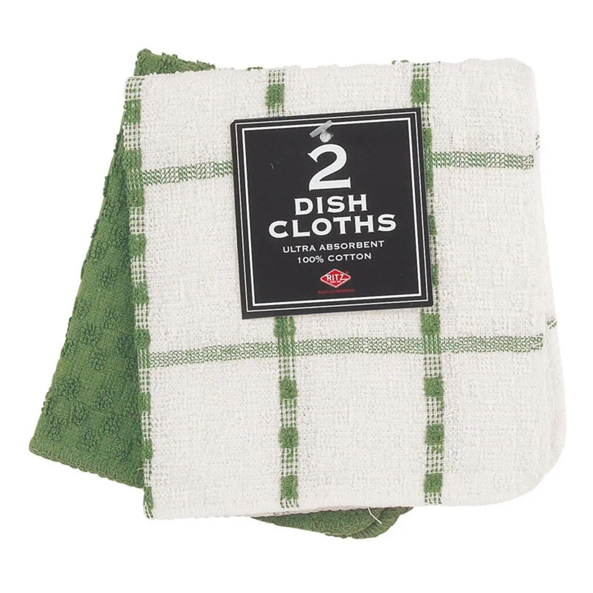 212 MAIN Cactus Dish Cloth 2-Pack, Long-Lasting Consumer-Grade Household Kitchen Cleaning Tool
