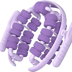 Portable Peel Massage Roller, Leg Massager for Travel and Home Use, No Installation Muscle Relaxation Tool for Fitness Recovery, Relaxation Aid