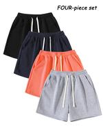 Black+NavyBlue+Orange+Gray