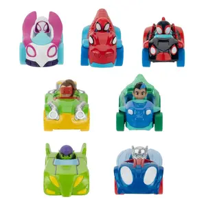 Spidey & His Amazing Friends Metals Vehicles 7pk