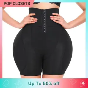 High Waisted Body Shaper Shorts Shapewear for Women Tummy Control Thigh Slimming Slip Shorts Butt Lifting Shapewear Panty Hip Compression Seamless Womenswear Padded Lingerie Basic Minimalist