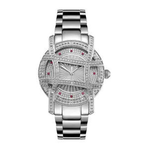 JBW Women's Olympia Stainless Steel 0.20 ctt w Diamond Watch