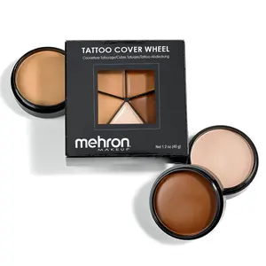 Mehron Professional Opaque Tattoo Cover Cream, Beauty & Personal Care Concealer Foundation Makeup