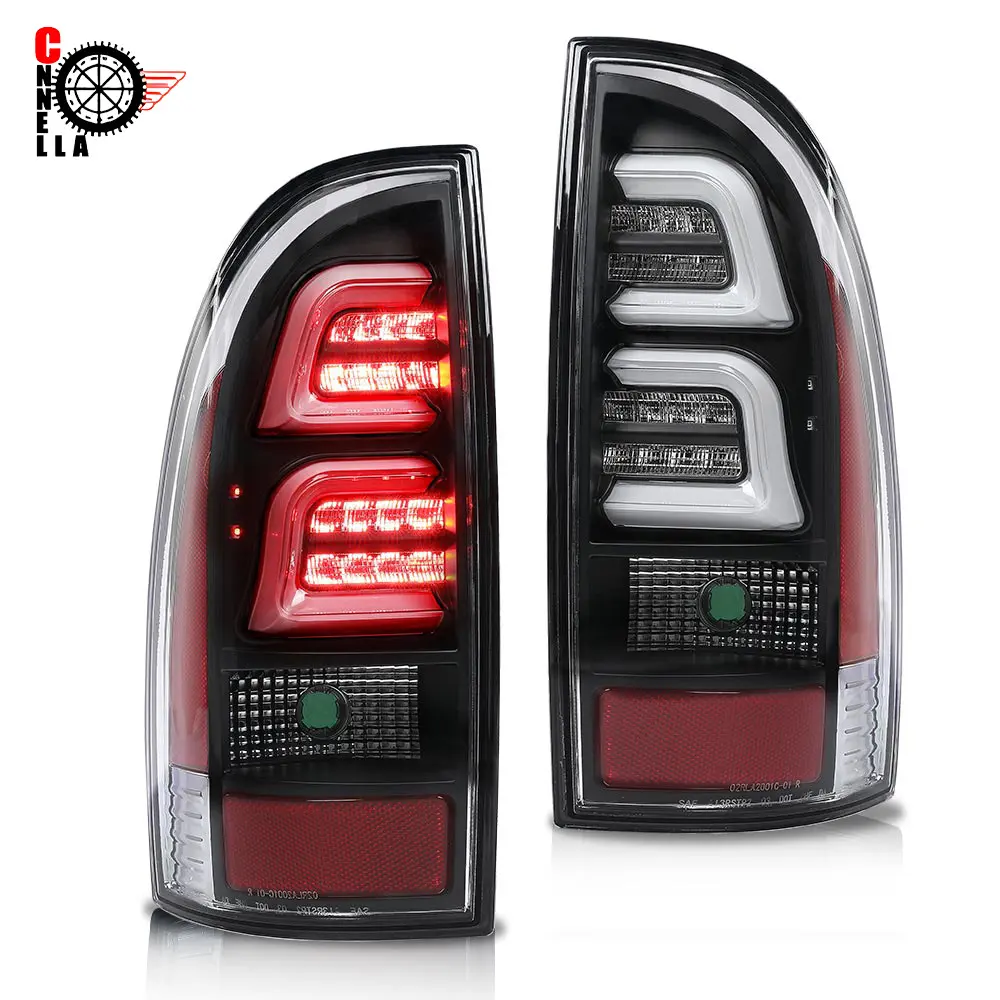 Tail Light Brake Parking Lamps Fit For Toyota Tacoma 05-15 3d Led Tube Bar