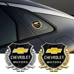 Chevrolet Car Decals Stickers, Chevrolet Logo Badges, 3D Car Emblems, Chevrolet Accessories, Chevrolet Vehicle Decorations, Decal For Cars