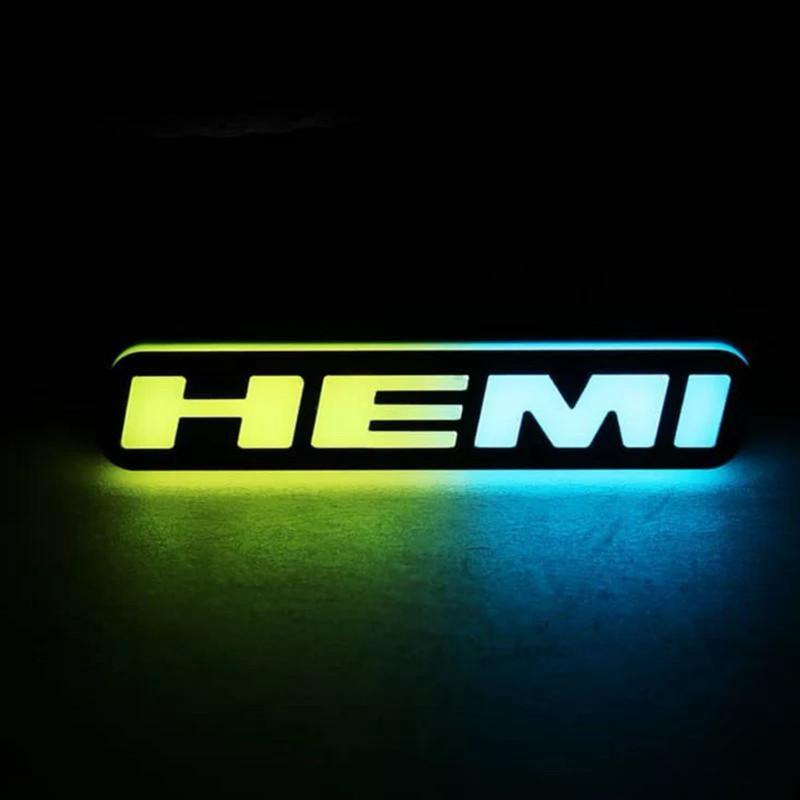 Hemi LED Emblem/Badge for Front Grille
