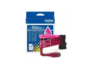 Brother Genuine LC506XLM High Yield Magenta Ink Cartridge