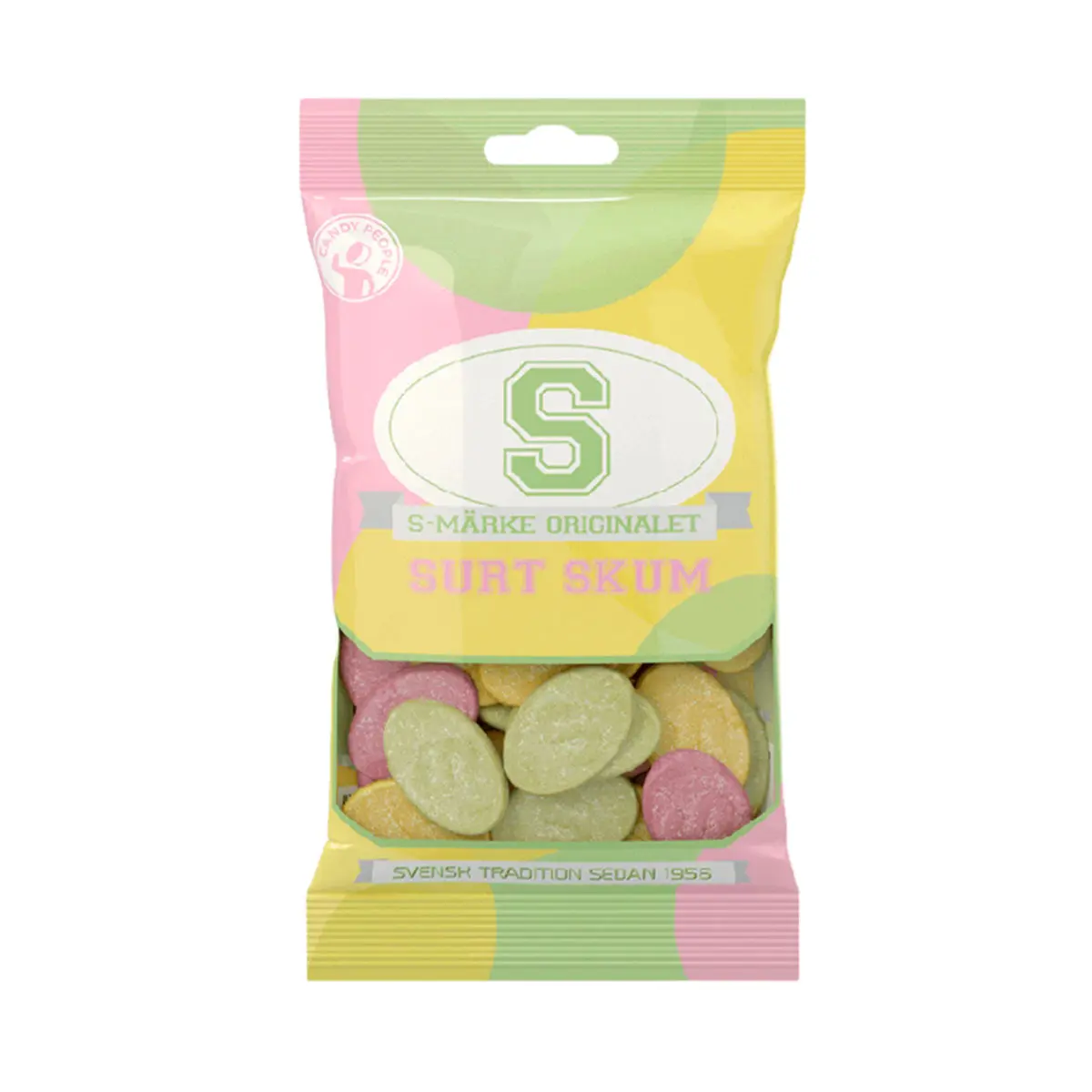 S Sour Foam "S" Ovals