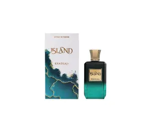 Khadlaj Island Extrait de Parfum | Unisex Fragrance | 100 ml - 3.4 oz Bottle | Bergamot - Coconut - & Amber Notes