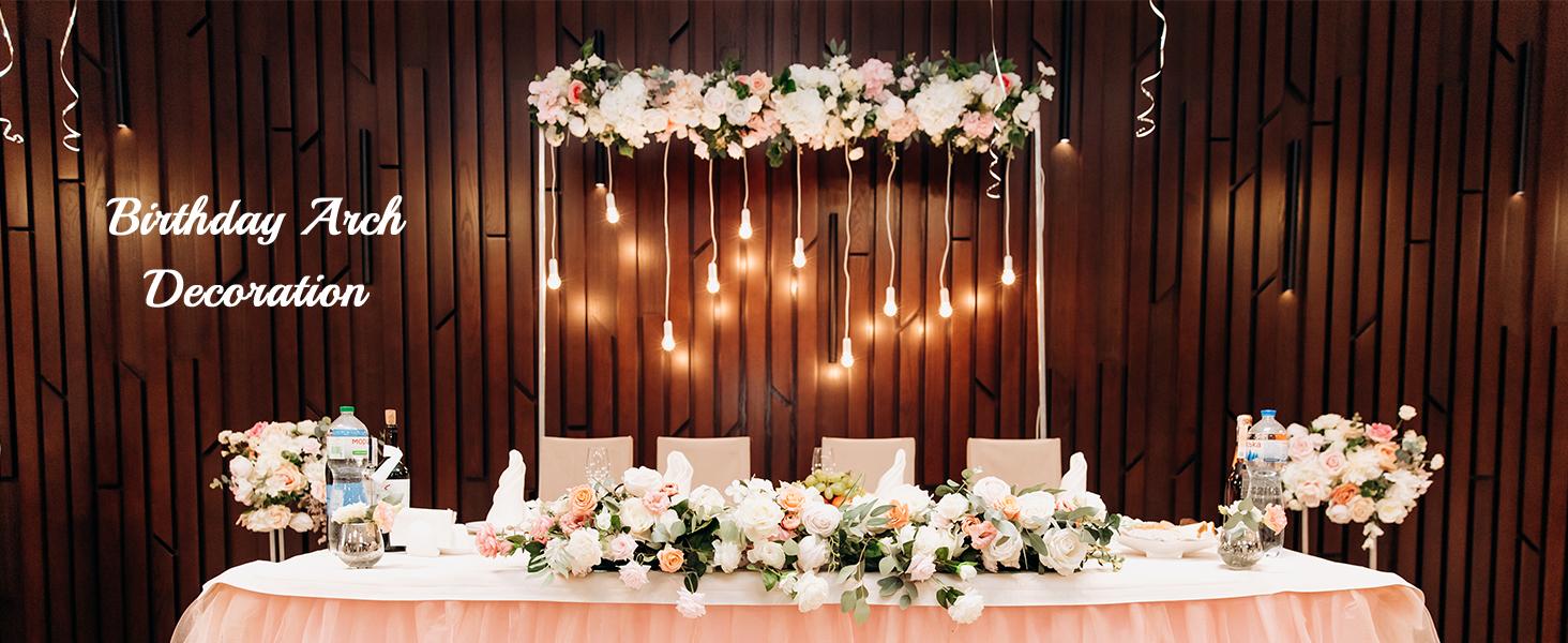6.5 Feet Balloon Arch Stand with Balloon Base, 2 Set 78.7 Inch Balloon Column Stand Kit with Base, Bags andGlue Point, Balloon for Wedding, Birthday and Decoration
