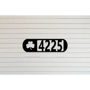 Shamrock Address Plaque