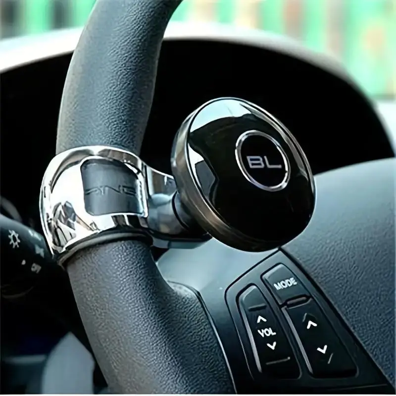 Steering Wheel Knob, Car Steering Wheel Cover, Anti-Slip Handlebar Grip, Practical Car Accessories