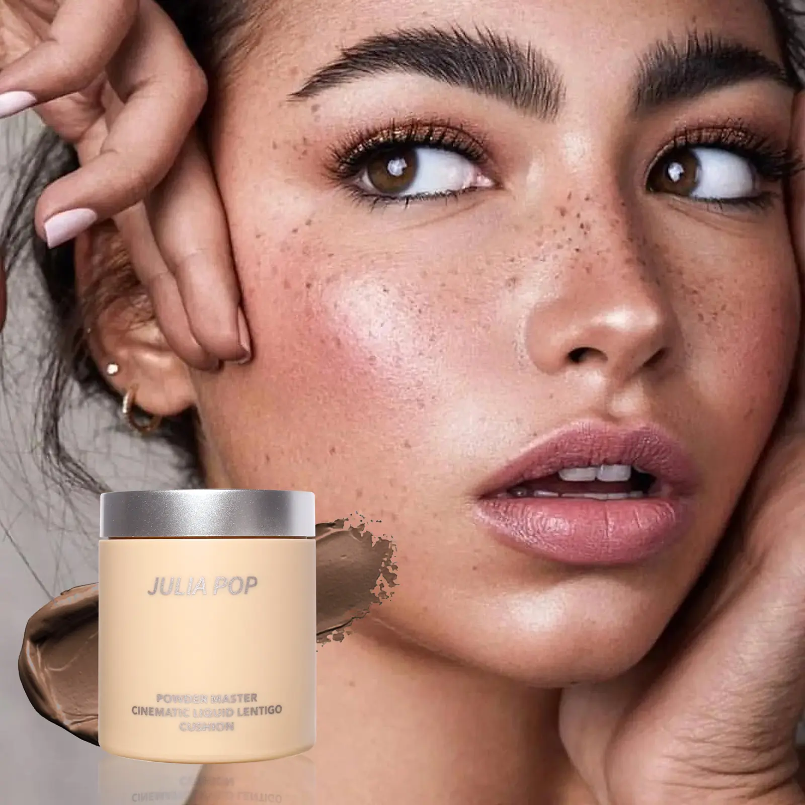 Multi Purpose Freckle Stamp Liquid Dual Color Waterproof Transfer Proof Cosmetic Body Makeup Fast Drying 12H Long Lasting Special Bristle Head For Face Body Application