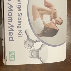 MomMed 10PCS Flange Sizing Kit 5 in 1 for 24mm Flange Universal Compatibility with Nipple Measurement Ruler & Storage Bags