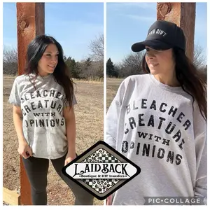 Bleacher creature with opinions tshirt sweatshirt