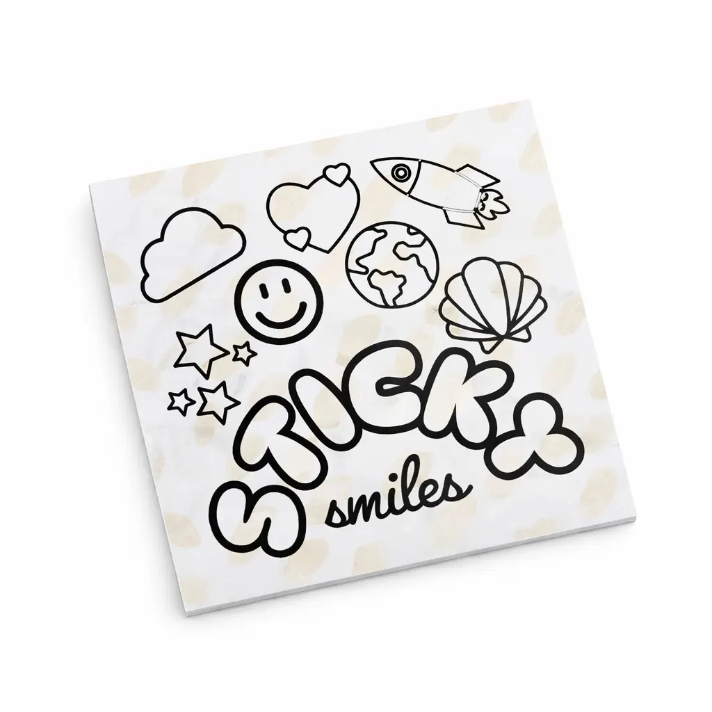 The Original Sticky Smiles Everyday Affirmations Pad