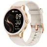 TOOBUR Women's DR06 Bluetooth Touchscreen Smart Watch - Wearable Wristwatch with Clock Display, Compatible with Android & iPhone, Call Function, Calorie/Step Tracker, 100 Sports Modes, IP68 Waterproof, Heart Rate/Sleep Tracking, Back to School