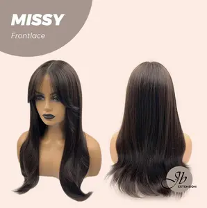 JBEXTENSION 24 Inches Curly Pre-Cut Frontlace Fashion Women Wig MISSY