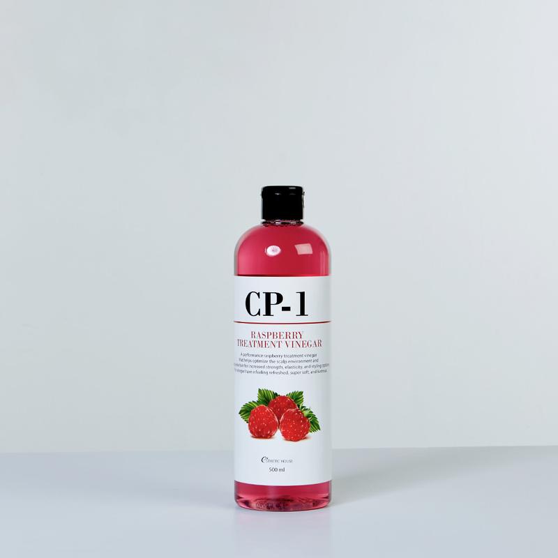 CP-1 Raspberry Treatment Vinegar 16.9 fl oz. – Instant Shine Hair Glaze & Scalp Detox | pH Balancing Rinse for Glass Hair & Hard Water Protection