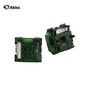 AKKO Green Fog Switch, 45pcs/box Customized Mechanical Switch, Linear Switch, 60gf Suitable for Mechanical Keyboard & DIY Keyboard Kit, Gaming Keyboard Accessories
