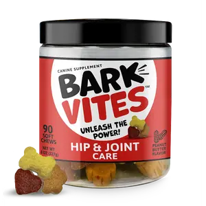 BarkVites 3-in-1 Dog Supplement Bundle – Allergy & Immunity Relief, Hip & Joint Support, 14-in-1 Multivitamin | Vet-Formulated Soft Chews for Dogs | Peanut Butter Flavor | Made in USA | All Breeds & Sizes