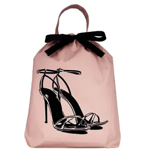 High Heel Sandal Shoe Bag, Pink