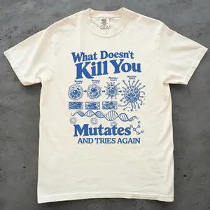 Comfort Colors Science Shirt, Bacteria Shirt, Virus Science Funny Shirt, Biology Teacher Tee, Funny Science Nerd Shirt, Genetics Scientist Tee