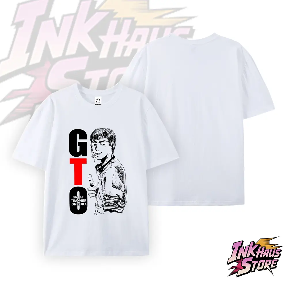 GTO Great Teacher Onizuka Eikichi Onizuka ---Short-sleeved cotton unisex casual T-shirt