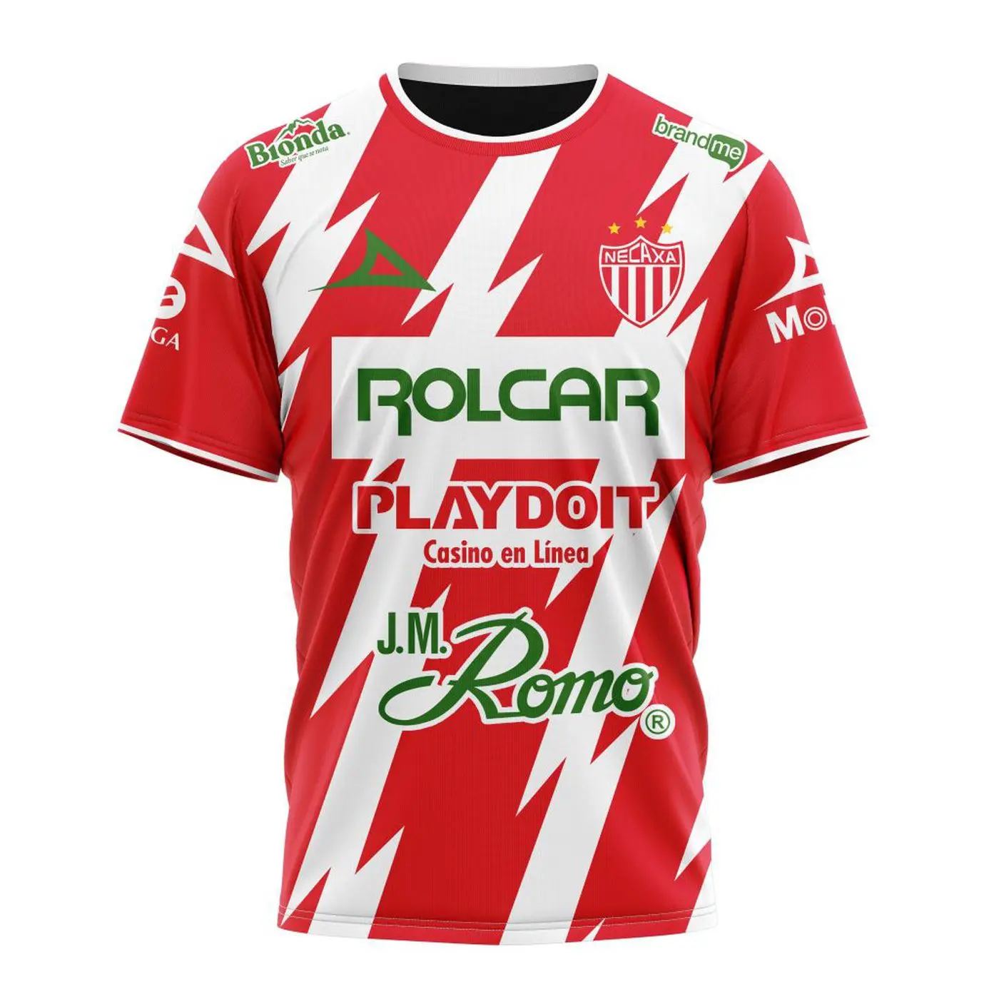 クルブ・ネカクサ　ユニフォーム　XL　atletica　赤　白　メキシコ necaxa camisa - TikTok Shop