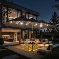 Dark Grey | Lighted Umbrella