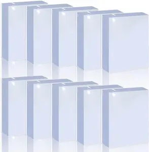 1000 Count Premium Standard Baseball Trading Card Sleeves, Clear Plastic Protectors, Soft Perfect Fit for Penny, Football, TCG & Sports Cards